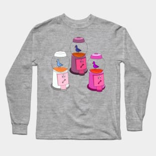 Duck Gum Machine Long Sleeve T-Shirt